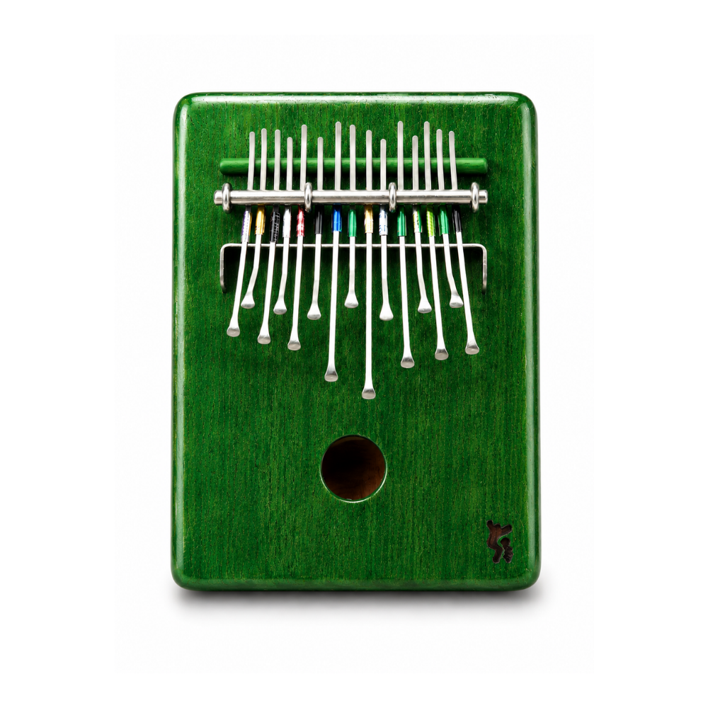 Cigar Box Kalimba Green Spirit